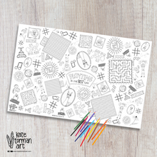 Load image into Gallery viewer, Game Board - Coloring Poster

