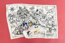 Load image into Gallery viewer, Washable Color &amp; Play Mats - Single Sided Version
