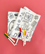 Load image into Gallery viewer, Washable Color &amp; Play Mats - Single Sided Version
