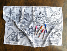 Load image into Gallery viewer, Washable Color &amp; Play Mats - Single Sided Version
