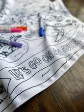 Load image into Gallery viewer, Washable Color &amp; Play Mats - Single Sided Version
