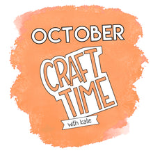 Load image into Gallery viewer, Kids Craft Club - Free October Printable
