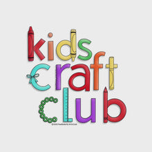 Load and play video in Gallery viewer, Kids Craft Club - Free March Printable
