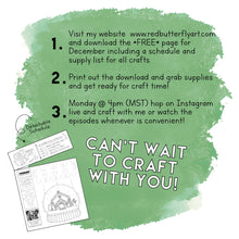 Load image into Gallery viewer, Kids Craft Club - Free December Printable
