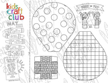 Load image into Gallery viewer, Kids Craft Club - Free May Printable
