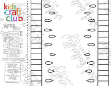Load image into Gallery viewer, Kids Craft Club - Free April Printable
