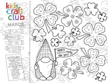 Load image into Gallery viewer, Kids Craft Club - Free March Printable
